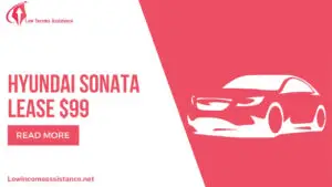 Hyundai sonata lease $99