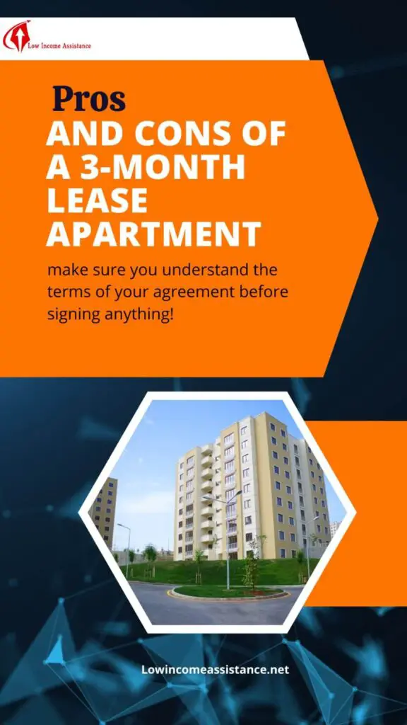 3 month lease apartments near me